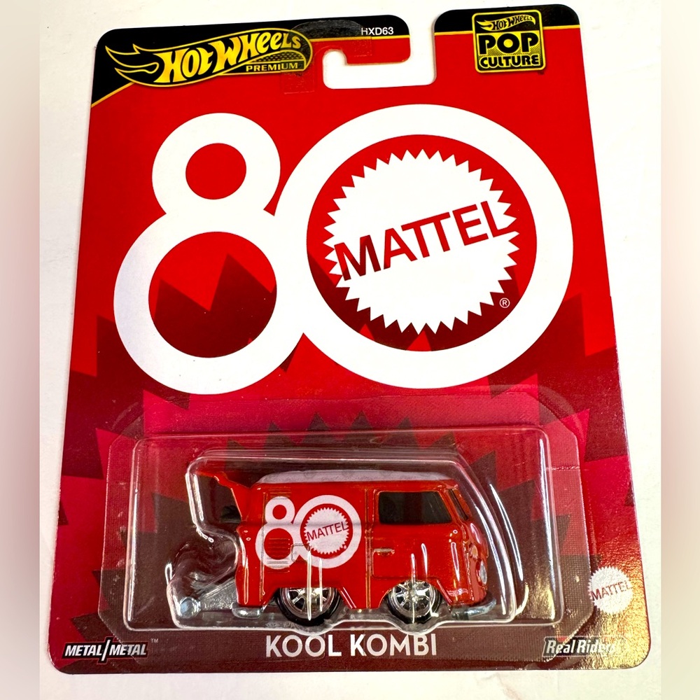 Hot Wheels Premium Pop Culture MATTEL ***80 YEARS*** KOOL KOMBI